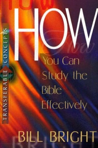 Cover of How You Can Study the Bible Effectively