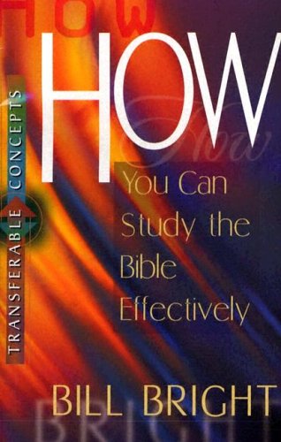 Book cover for How You Can Study the Bible Effectively