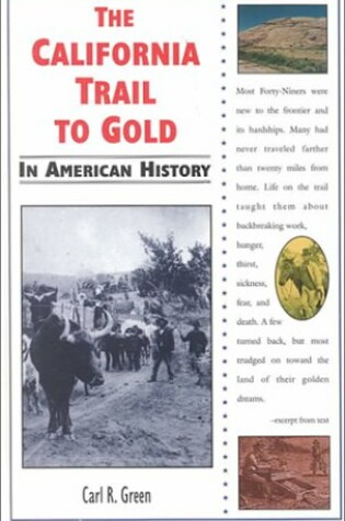 Cover of The California Trail to Gold in American History