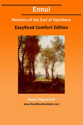 Book cover for Ennui [Easyread Comfort Edition]
