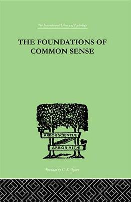 Book cover for The Foundations Of Common Sense