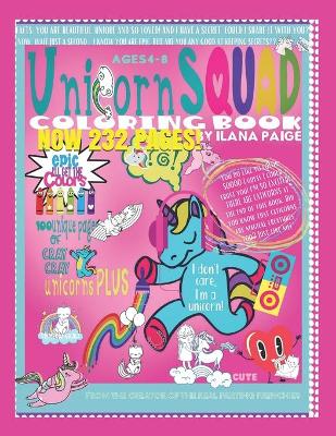 Book cover for Unicorn Squad Coloring Book