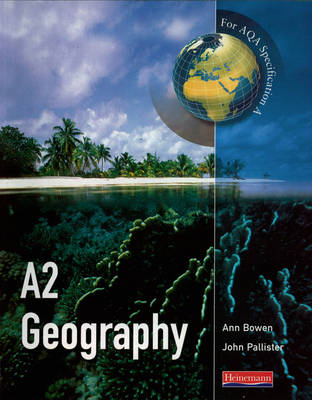 Book cover for A A2 Geography for AQA specification