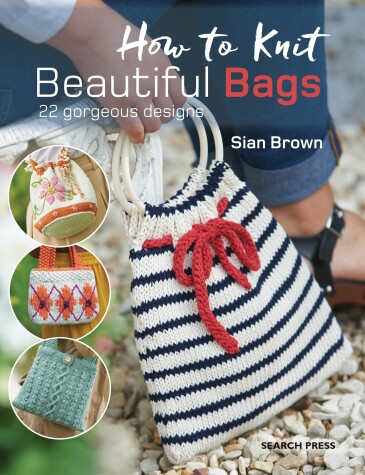 Book cover for How to Knit Beautiful Bags