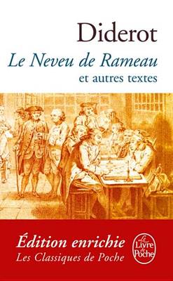 Book cover for Le Neveu de Rameau Et Autres Textes