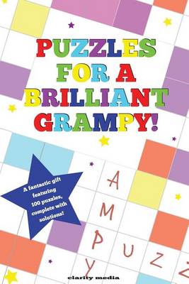 Book cover for Puzzles For A Brilliant Grampy