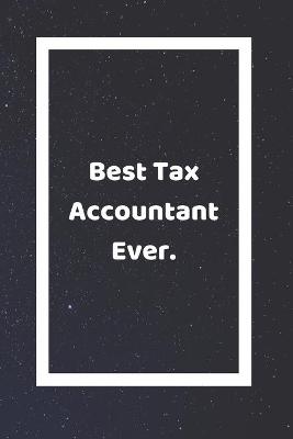 Book cover for Best Tax Accountant Ever