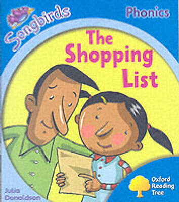 Book cover for Oxford Reading Tree: Stage 3: Songbirds: the Shopping List
