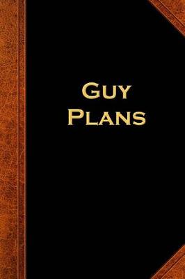 Cover of 2019 Daily Planner For Men Guy Plans Vintage Style