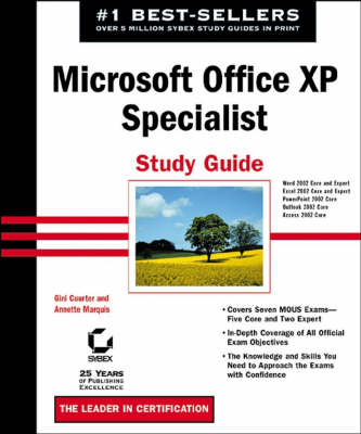 Book cover for Microsoft Office XP Specialist Study Guide