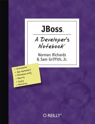 Book cover for Jboss: A Developer's Notebook