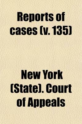 Book cover for Reports of Cases (Volume 135)