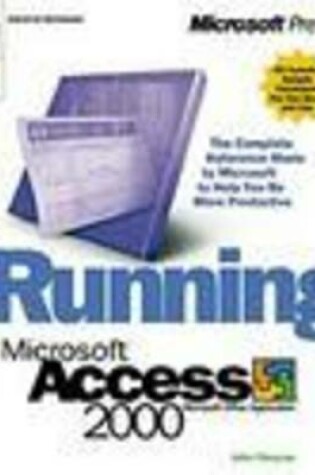 Cover of Running Microsoft Access 2000