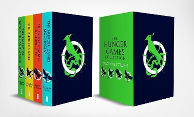 Book cover for The Hunger Games 4 Book Paperback Box Set
