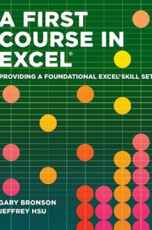 Cover of A First Course in Excel