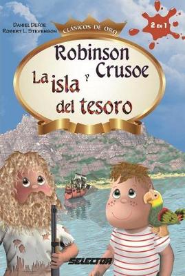 Book cover for Robinson Crusoe Y La Isla del Tesoro