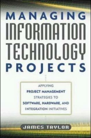 Cover of Managing Information Technology Projects