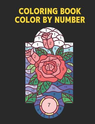 Book cover for Coloring Book Color by Number