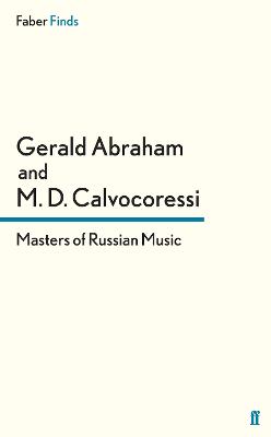 Book cover for Masters of Russian Music