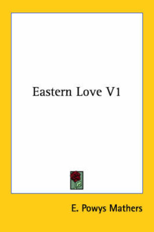 Cover of Eastern Love V1