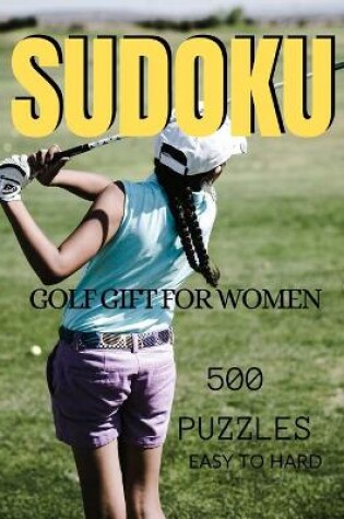 Cover of Sudoku golf gift for women