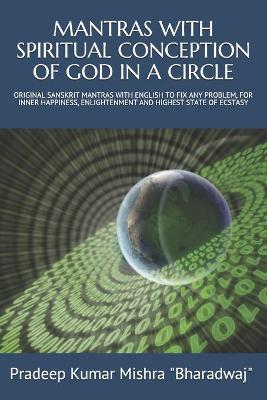 Book cover for Mantras with Spiritual Conception of God in a Circle