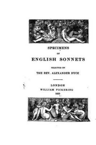 Cover of Specimens of English Sonnets