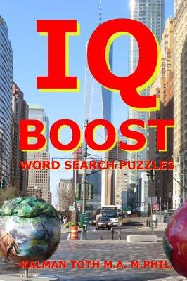 Book cover for IQ Boost Word Search Puzzles