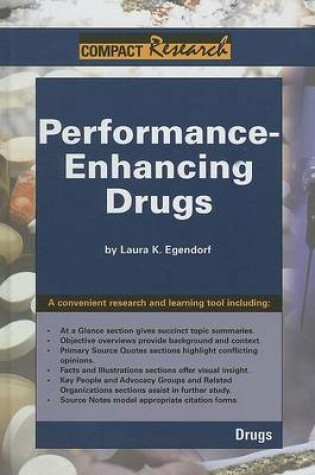 Cover of Performace Enhancing Drugs