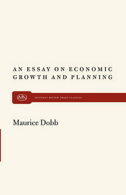 Cover of An Essay on Econ Growth and Plan