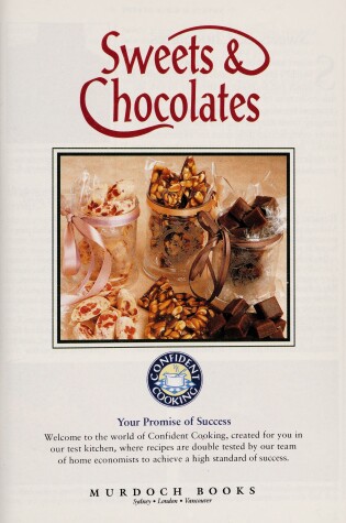 Cover of Sweets and Chocolates