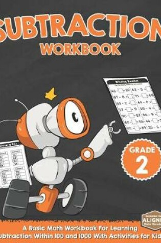 Cover of Subtraction Workbook Grade 2