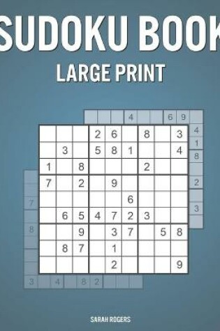 Cover of Sudoku Book Large Print