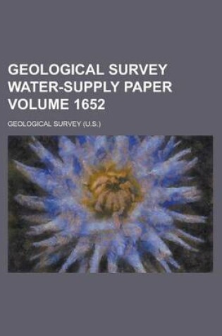 Cover of Geological Survey Water-Supply Paper Volume 1652