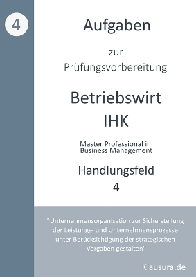 Book cover for Aufgaben zur Pr�fungsvorbereitung gepr�fte Betriebswirte IHK