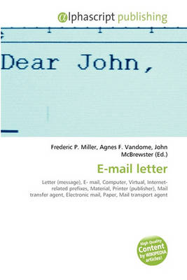 Cover of E-mail Letter