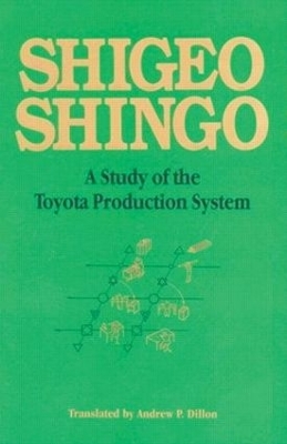 Book cover for A Study of the Toyota Production System