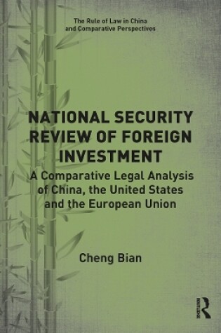 Cover of National Security Review of Foreign Investment