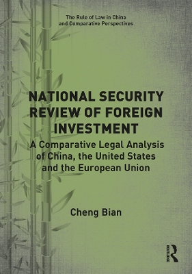 Book cover for National Security Review of Foreign Investment