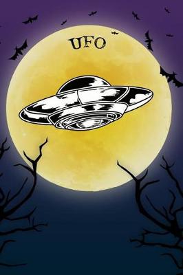 Book cover for UFO Notebook Halloween Journal