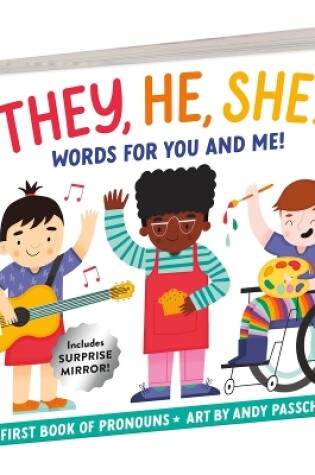 Cover of They, He, She: Words for You and Me Board Book