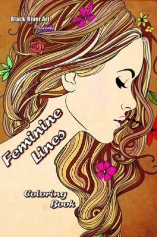 Cover of Feminine Lines Coloring Book