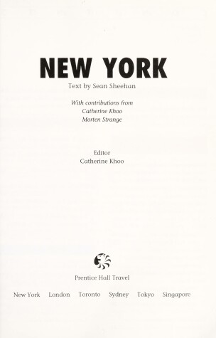 Book cover for Travel Bug: New York