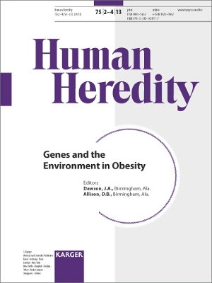 Book cover for Genes and the Environment in Obesity