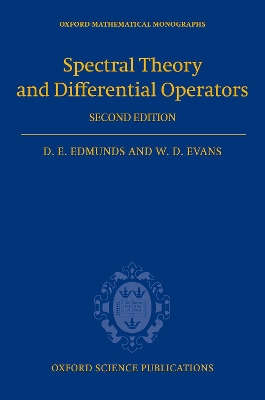 Cover of Spectral Theory and Differential Operators