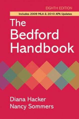 Cover of The Bedford Handbook with 2009 MLA and 2010 APA Updates
