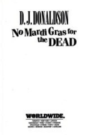 Cover of No Mardi Gras for the Dead