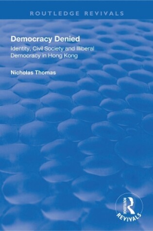 Cover of Democracy Denied