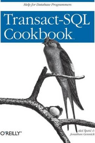 Cover of Transact-SQL Cookbook