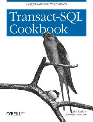 Book cover for Transact-SQL Cookbook